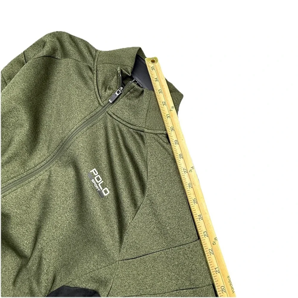 Polo‎ Ralph Lauren Sport Performance Full Zip Jacket Men M  Green